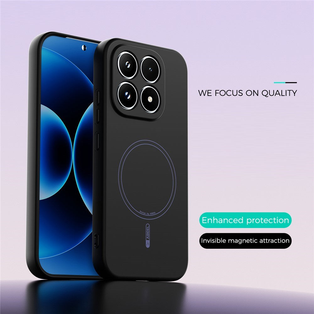 Xiaomi 17 Silicone Case - MagSafe Compatible - Black