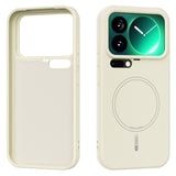 Xiaomi 17 Pro Silicone Case - MagSafe Compatible - Beige