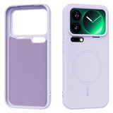 Xiaomi 17 Pro Max Silicone Case - MagSafe Compatible - Purple