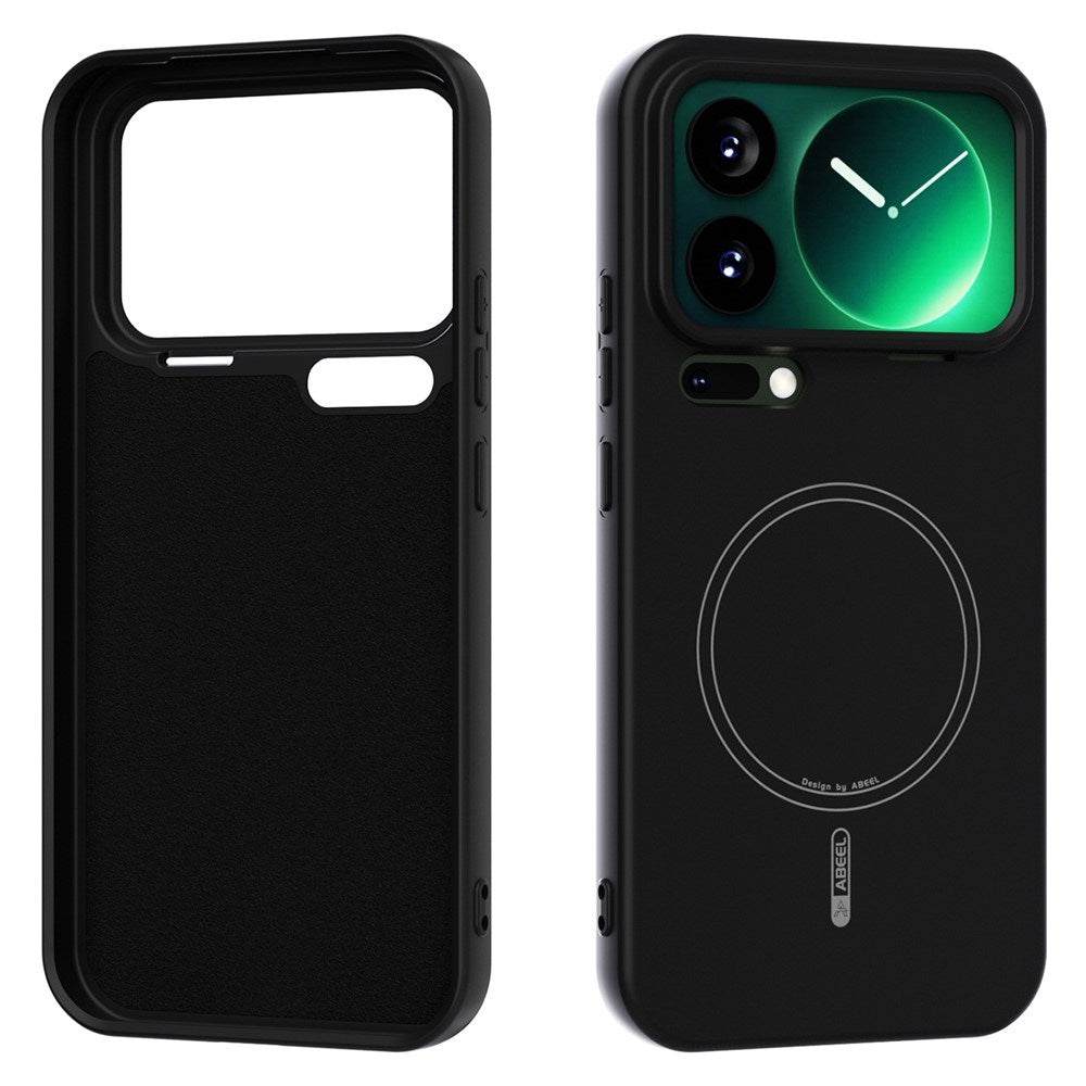 Xiaomi 17 Pro Max Silicone Case - MagSafe Compatible - Black