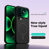 Xiaomi 17 Pro Max Silicone Case - MagSafe Compatible - Black