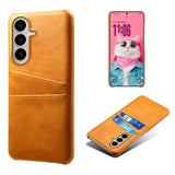 Samsung Galaxy S26 / S26 Pro EIDERWOOD Faux Leather Case with Card Holder - Orange