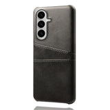 Samsung Galaxy S26 / S26 Pro EIDERWOOD Faux Leather Case with Card Holder - Black