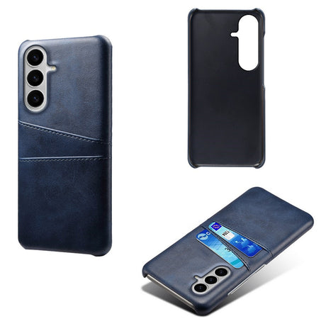 Samsung Galaxy S26 / S26 Pro EIDERWOOD Faux Leather Case with Card Holder - Blue