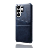 Samsung Galaxy S26 Ultra EIDERWOOD Faux Leather Case with Card Holder - Blue