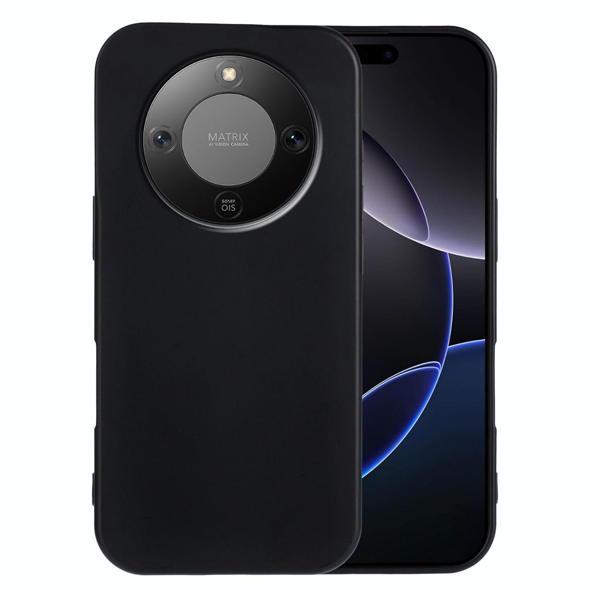 Honor Magic8 Lite EIDERWOOD Flexible Plastic Back Case - Matte Black
