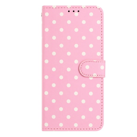 EIDERWOOD Xiaomi 17 Pro Max Faux Leather Flip Case w. Polka Design - Pink