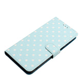 EIDERWOOD Xiaomi 17 Pro Faux Leather Flip Case w. Polka Design - Blue