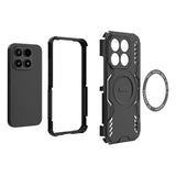 Xiaomi 17 EIDERWOOD Tough Hybrid Case w. Heat Dissipation - Red