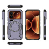 Xiaomi 17 Pro EIDERWOOD Tough Hybrid Case w. Heat Dissipation - Purple