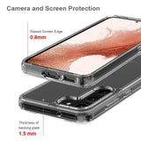 Samsung Galaxy S23 Flexible and Hard Plastic Case - Transparent