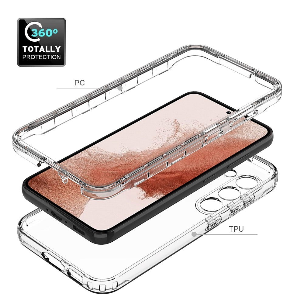 Samsung Galaxy S23 Shock Absorbing Two-Layer Case - Transparent