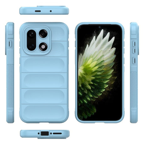 EIDERWOOD OnePlus 15 Tough Case + Tempered Glass Screen Protector - Light Blue