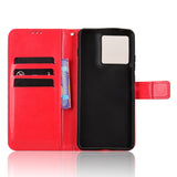 Motorola Edge 70 EIDERWOOD Leather Case with Strap & Card Holder - Red