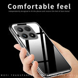 Xiaomi 17 MOFI Slim Plastic Case - Transparent