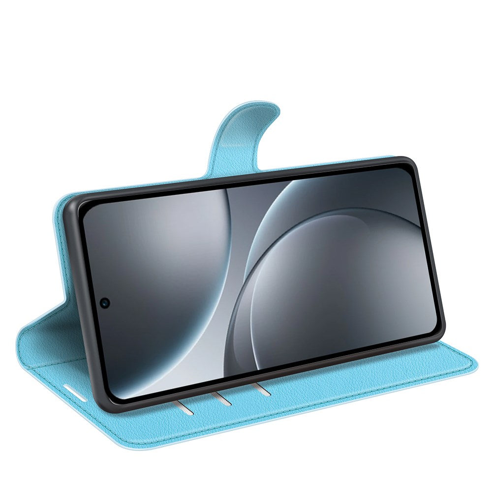 EIDERWOOD Oppo Find X9 Pro Faux Leather Flip Case with Cardholder & Stand Function - Blue