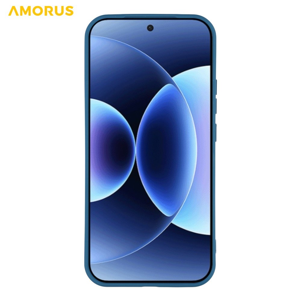 Xiaomi 17 Pro Amorus Flexible Plastic Case - Dark Blue