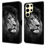 Samsung Galaxy S26 Ultra EIDERWOOD Faux Leather Flip Case with Print - Lion