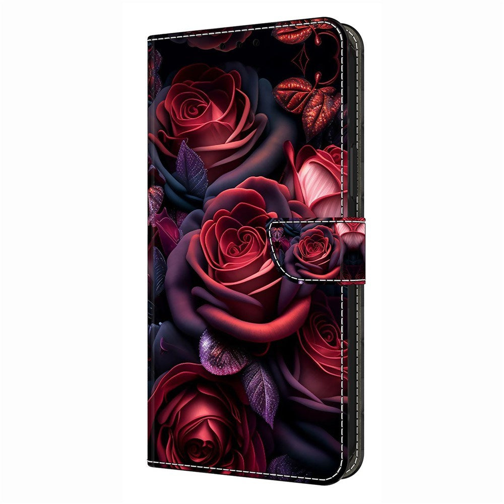 Samsung Galaxy S26 Ultra EIDERWOOD Faux Leather Flip Case with Print - Roses