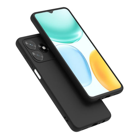 Honor X5c Plus EIDERWOOD Matte Flexible Plastic Case - Black