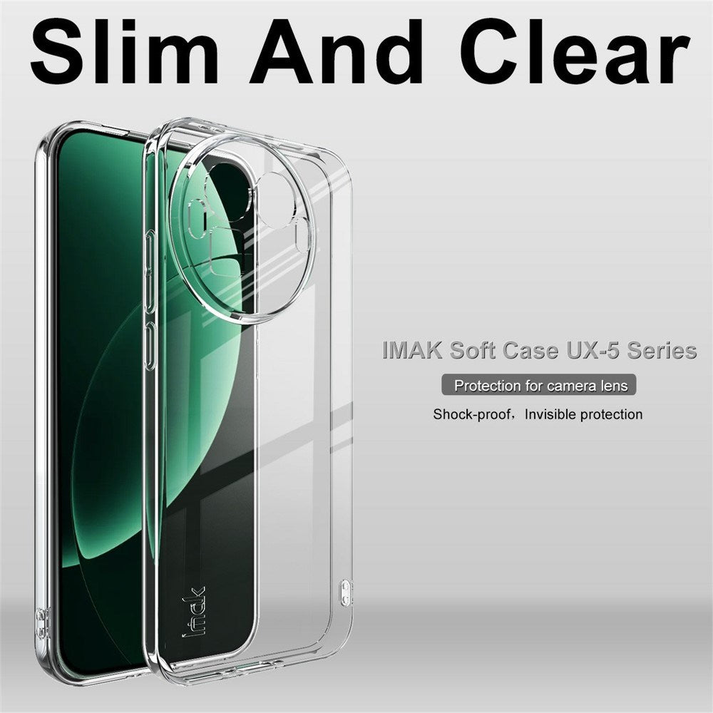 Realme GT 8 Pro IMAK Flexible Plastic Case - Transparent