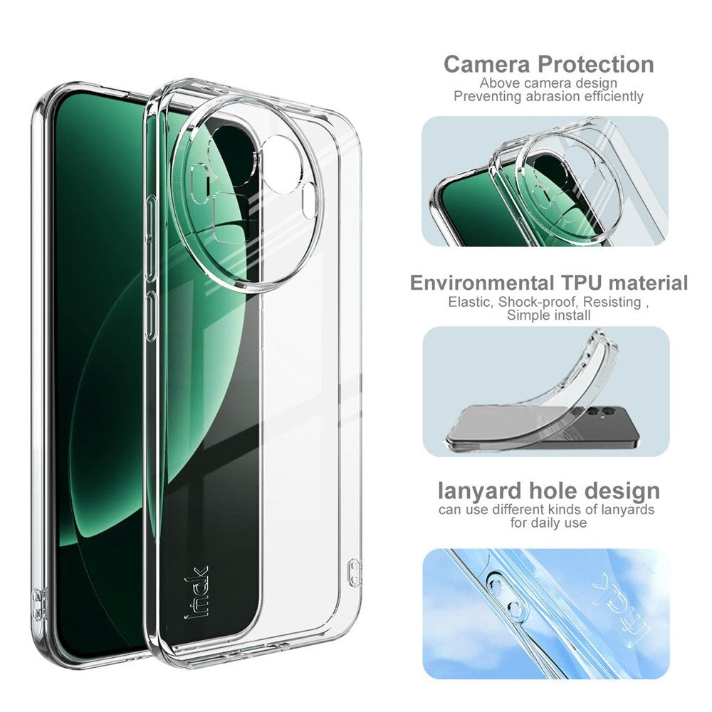 Realme GT 8 Pro IMAK Flexible Plastic Case - Transparent