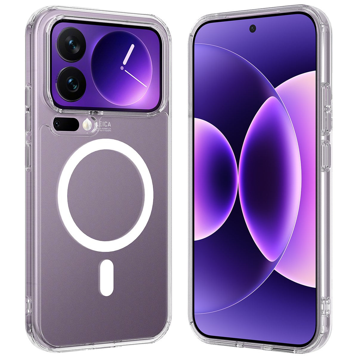 Xiaomi 17 Pro Max EIDERWOOD Hybrid Plastic Case - MagSafe Compatible - Transparent