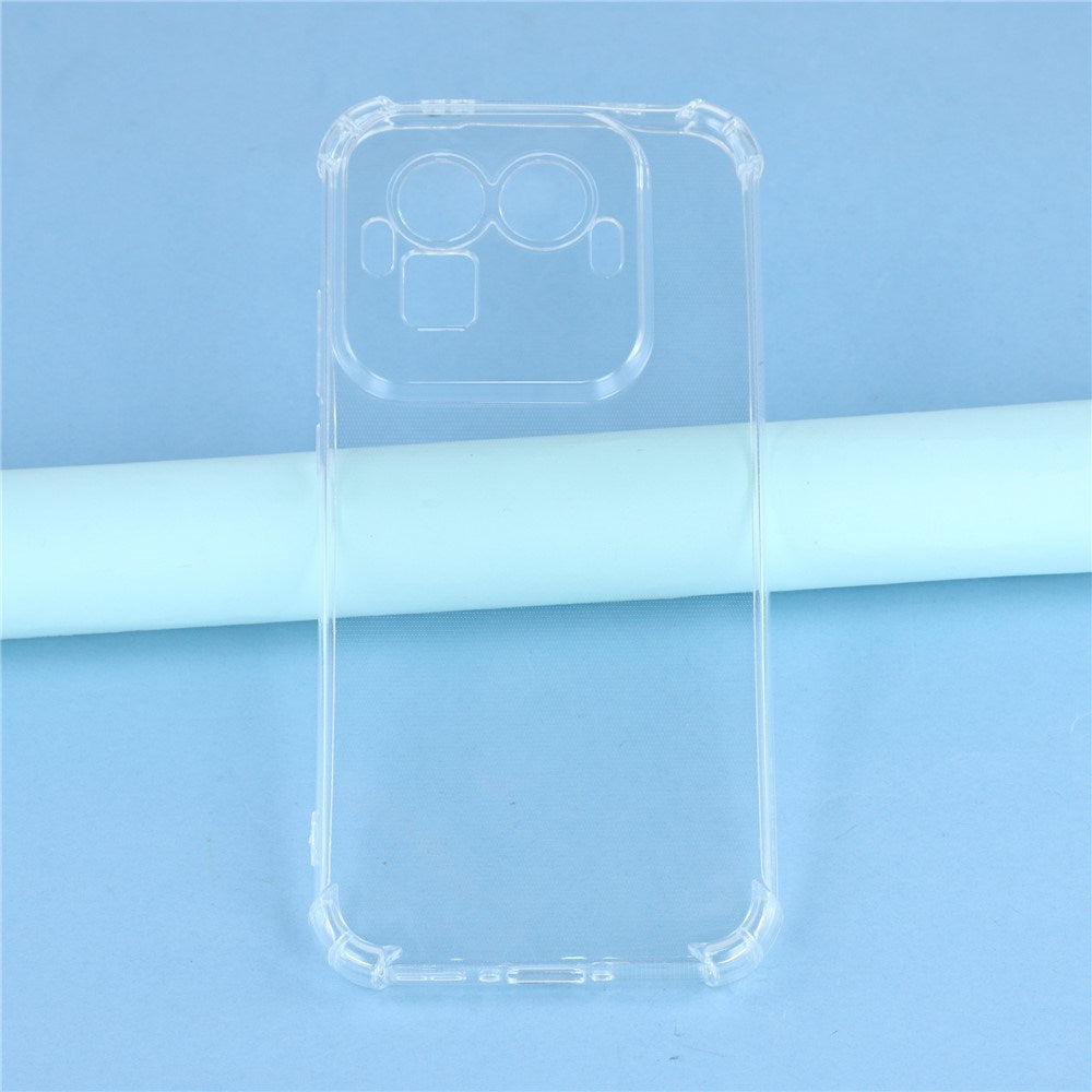 Realme GT 8 Pro EIDERWOOD Flexible Plastic Case with Shock-Absorbing Corners - Transparent