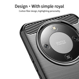 Honor Magic8 Lite MOFI Brushed Carbon Fiber Plast Case - Black