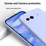 Google Pixel 10a EIDERWOOD Lined Silicone Case with Strap - Purple