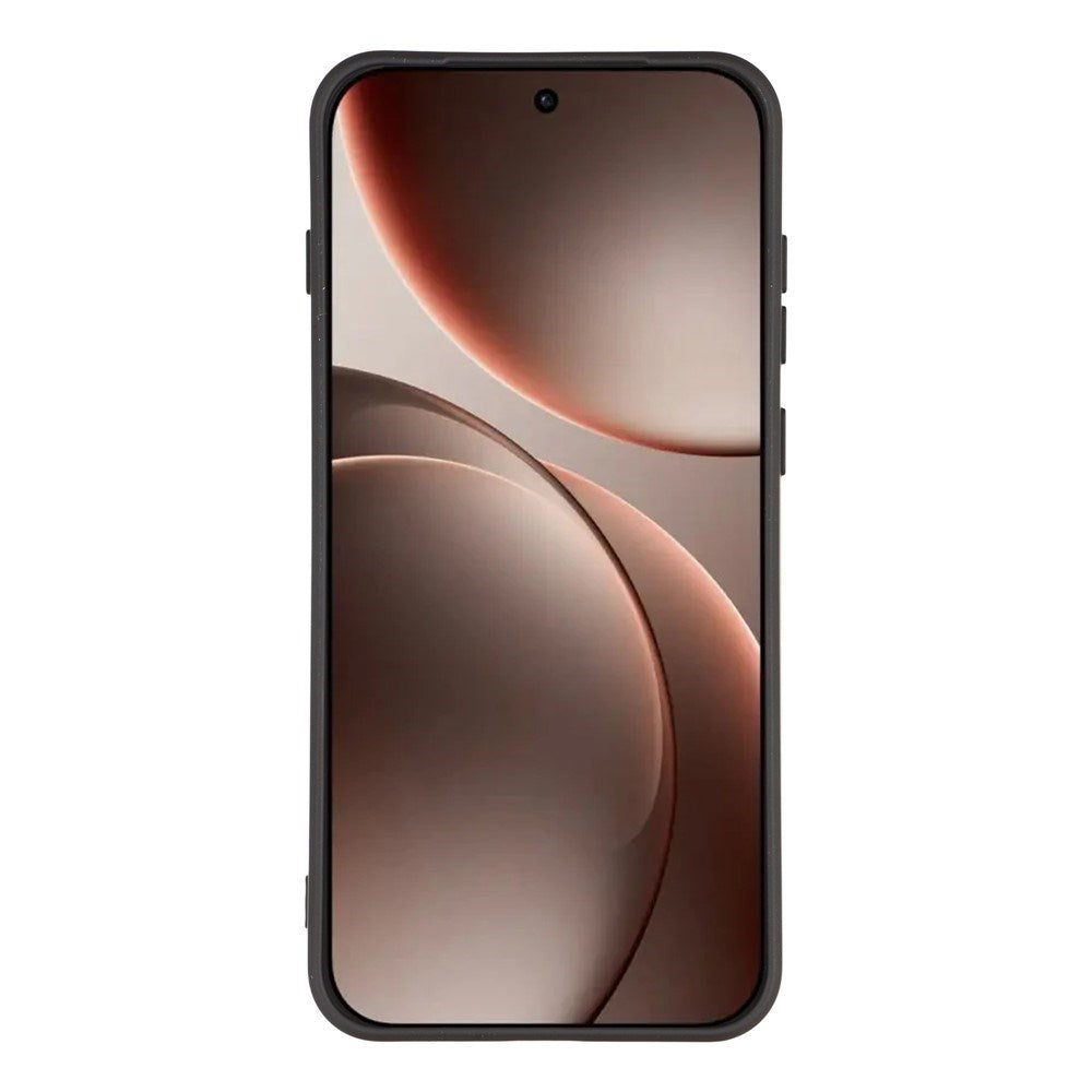 EIDERWOOD Oppo Find X9 Lined Flexible Plastic Case - Black