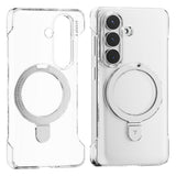 Samsung Galaxy S26 TORRAS Ostand Q1 Slim Hard Plastic Case with Kickstand – MagSafe Compatible – Transparent