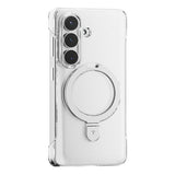 Samsung Galaxy S26 TORRAS Ostand Q1 Slim Hard Plastic Case with Kickstand – MagSafe Compatible – Transparent