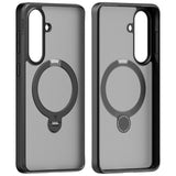 Samsung Galaxy S26 TORRAS Ostand Q3 Spin Hybrid Plastic Case with Kickstand - MagSafe Compatible - Black