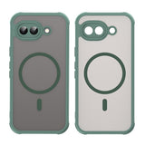 Google Pixel 10a EIDERWOOD Matte Hybrid Plastic Case - MagSafe Compatible - Green