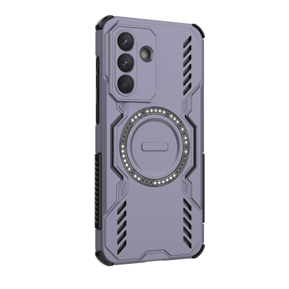 EIDERWOOD Samsung Galaxy A57 Craftsman Case with Heat Dissipation - MagSafe Compatible - Purple