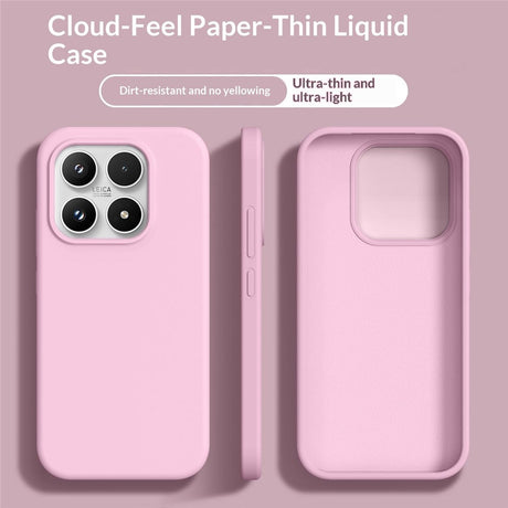 Xiaomi 17 EIDERWOOD 2-in-1 Silicone & Hard Plastic Case - Pink