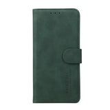 Samsung Galaxy A57 Faux Leather Flip Case with Card Holder - Dark Green