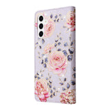 Samsung Galaxy S26 / S26 Pro EIDERWOOD Faux Leather Flip Case with Flowers - Roses