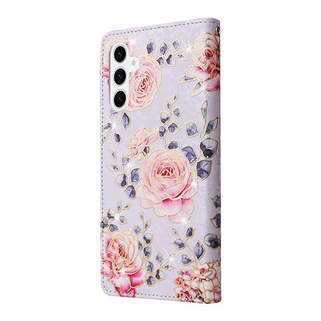 Samsung Galaxy S26 / S26 Pro EIDERWOOD Faux Leather Flip Case with Flowers - Roses