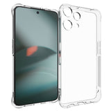 Nothing Phone (3a) Lite EIDERWOOD Flexible Plastic Case with Shock Absorbing Corners - Transparent