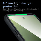 Motorola Edge 70 Max EIDERWOOD Shock Absorbing Hybrid Case - MagSafe Compatible - Transparent / Black