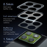 Motorola Edge 70 Max EIDERWOOD Shock Absorbing Hybrid Case - MagSafe Compatible - Transparent / Black