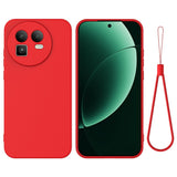 Realme GT 8 EIDERWOOD Silicone Case with Strap - Red