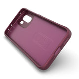 EIDERWOOD OnePlus 15R Flexible Plastic Case - Dark Red