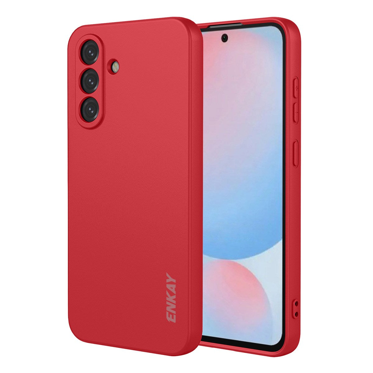 Samsung Galaxy A57 ENKAY Silicone Case - Red
