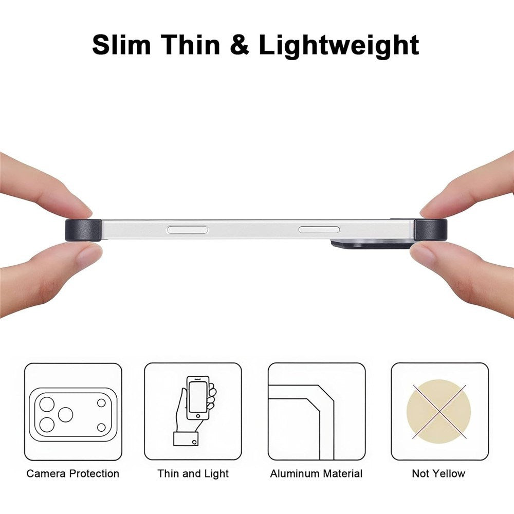 iPhone 17 Pro Max Two-Piece Bumper Case with Camera Protector - Black