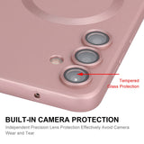 Samsung Galaxy A37 EIDERWOOD Flexible Plastic Case - MagSafe Compatible - Pink