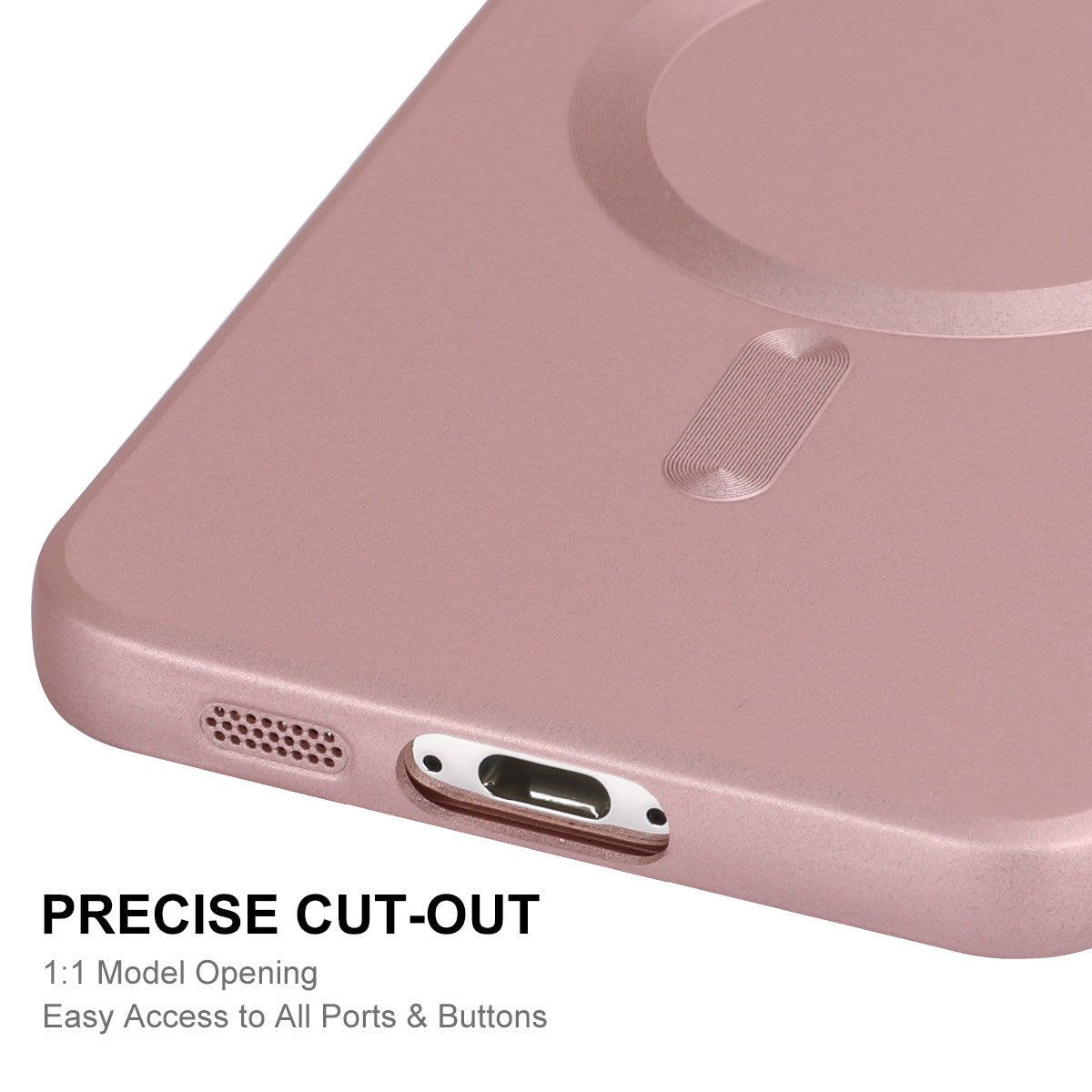 Samsung Galaxy A37 EIDERWOOD Flexible Plastic Case - MagSafe Compatible - Pink