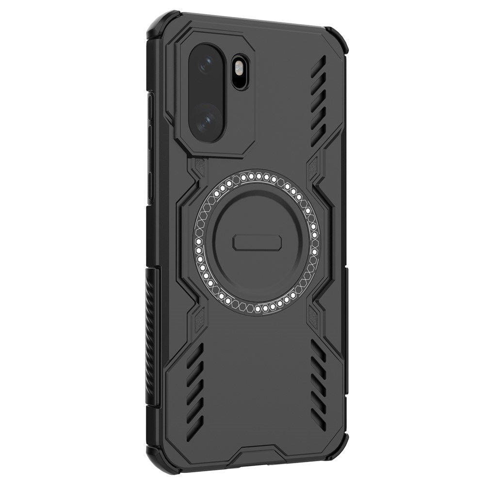 EIDERWOOD OnePlus 15R Craftsman Case with Heat Dissipation - MagSafe Compatible - Black